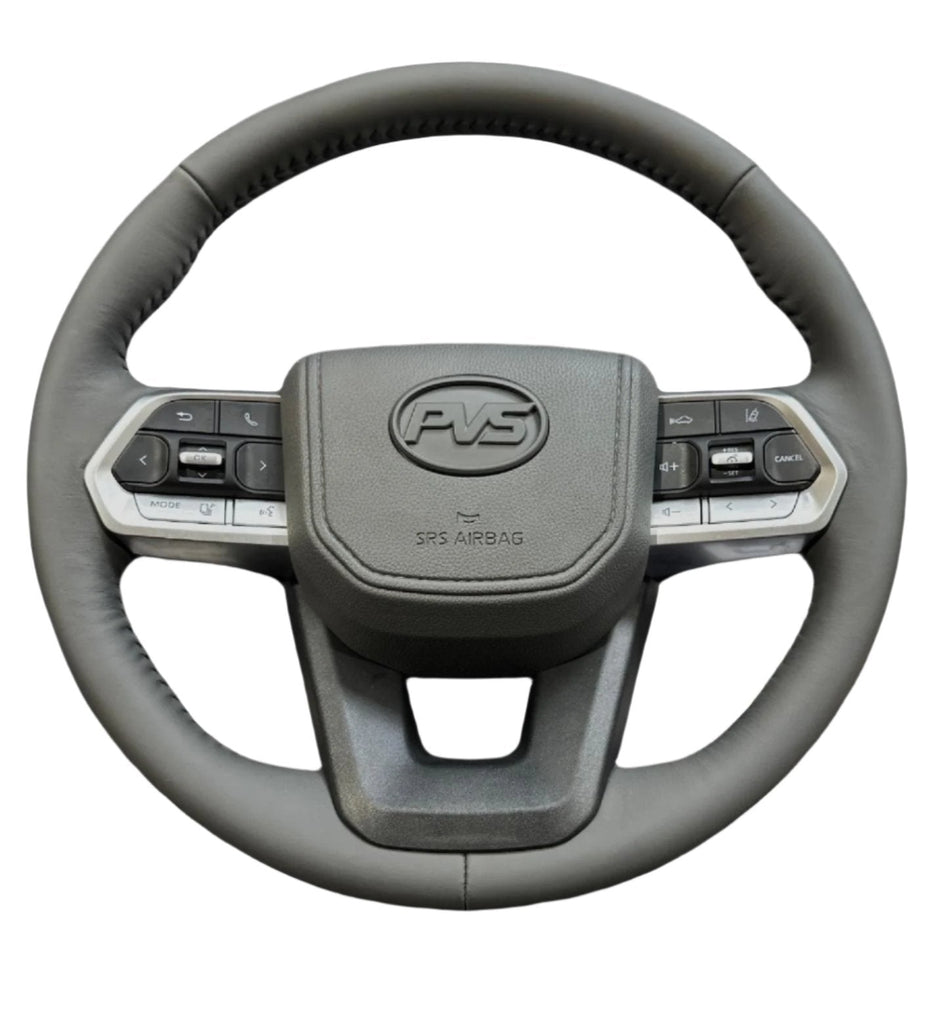 Basic Grey Steering Wheel Upgrade Kit for Toyota