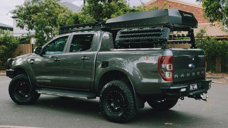 OzRoo - Ford Ranger (2015 - 2021) Wildtrak OzRoo Tub Rack - 4X4OC™ | 4x4 Offroad Centre