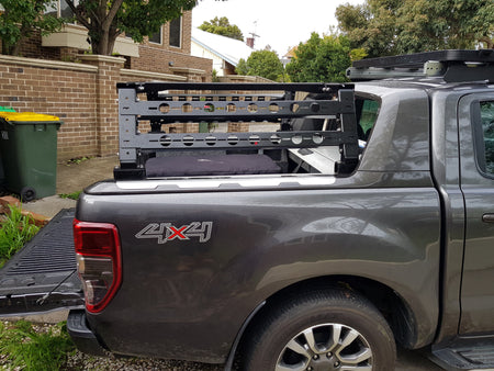 OzRoo - Ford Ranger (2015 - 2021) Wildtrak OzRoo Tub Rack - 4X4OC™ | 4x4 Offroad Centre