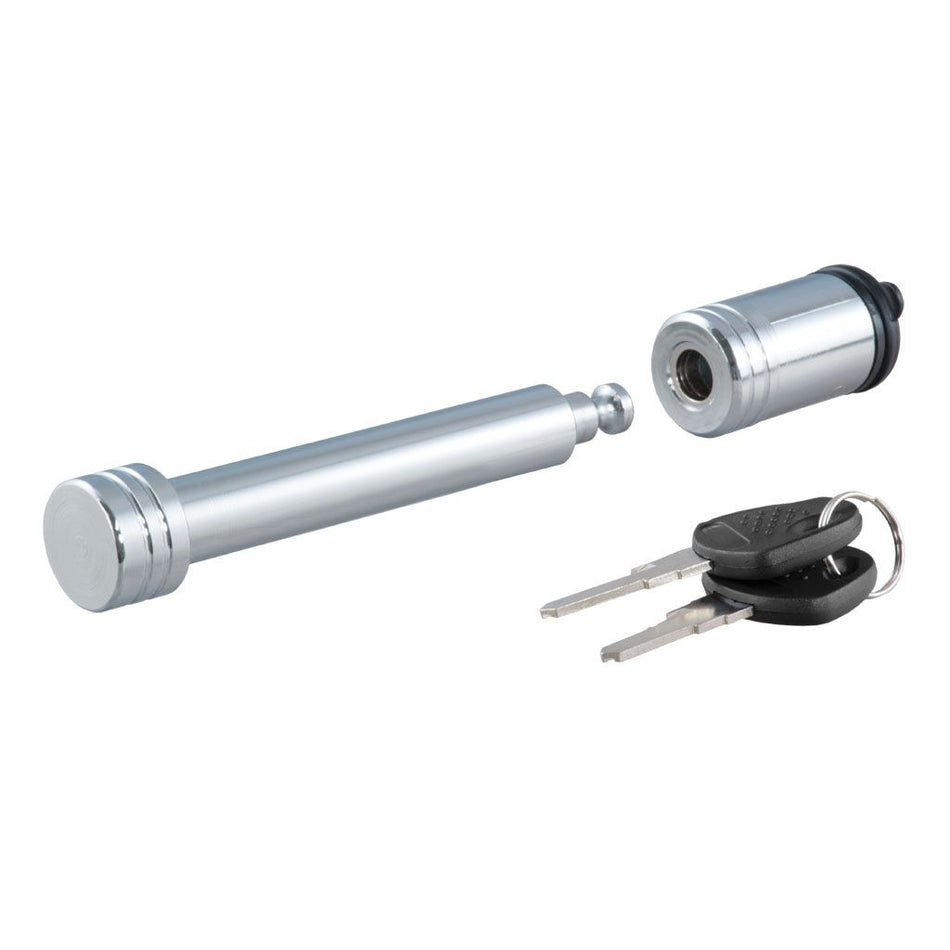 CURT 15.8mm Hitch Lock (Barbell, Chrome)