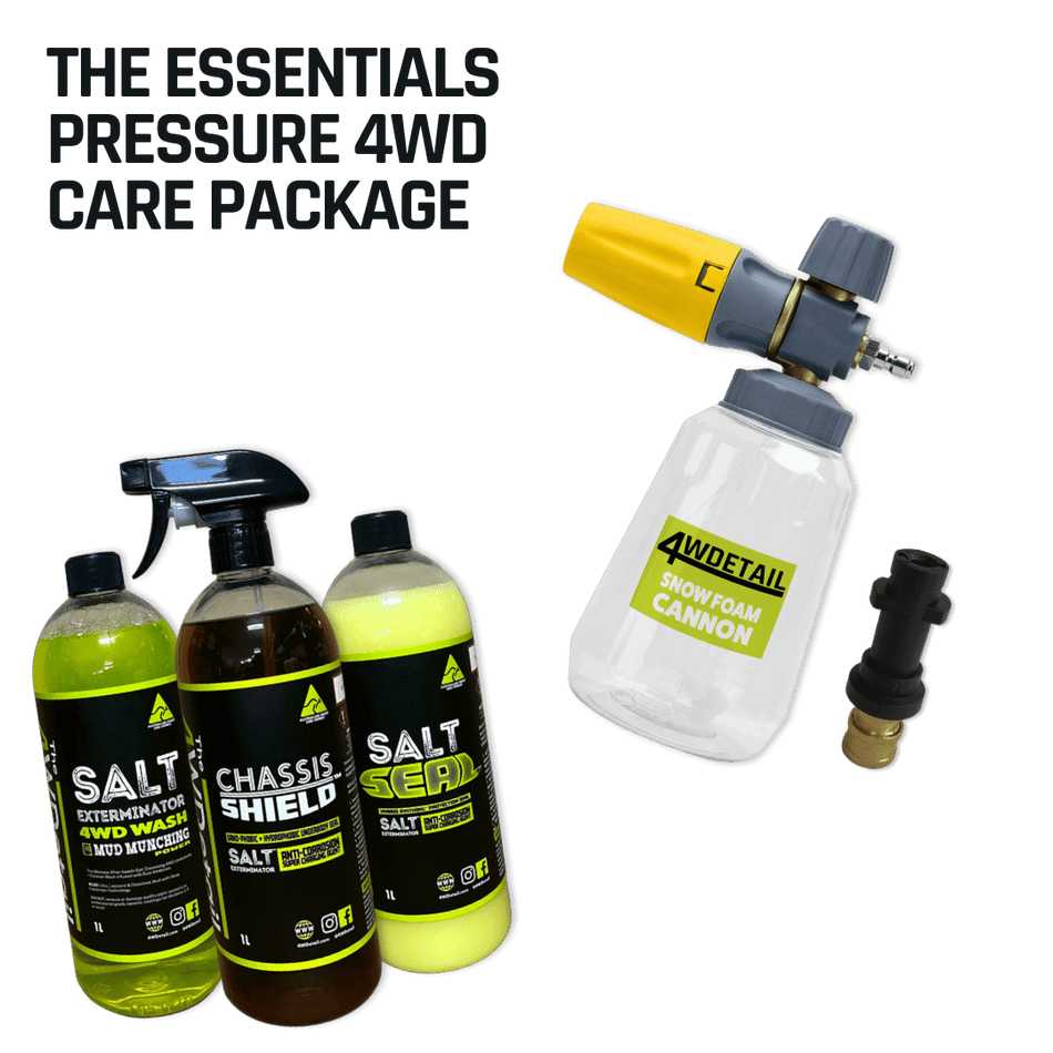 4WDetail - The Essentials Pressure 4WD Care Package - 4X4OC™ | 4x4 Offroad Centre