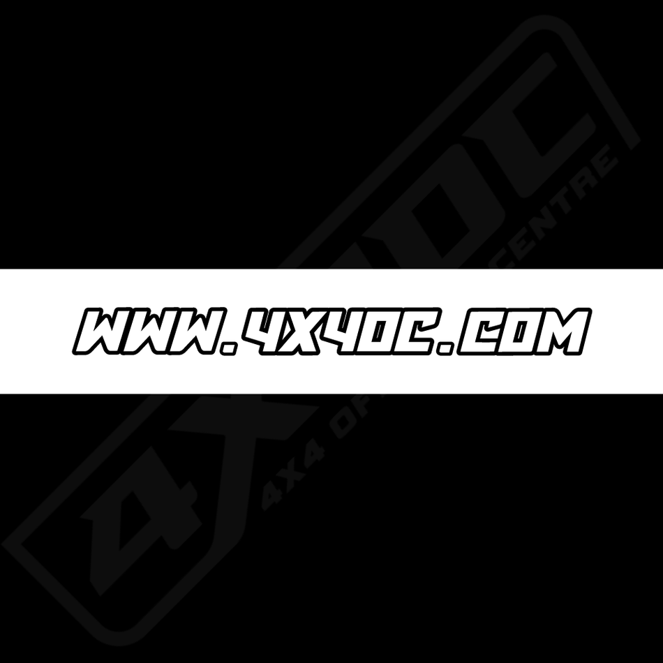 4X4OC™ - 4X4OC Website Sticker - 4X4OC™ | 4x4 Offroad Centre