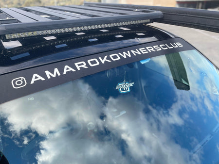 4X4OC™ - AOC Windscreen Banner | Amarok Owners Club - 4X4OC™ | 4x4 Offroad Centre