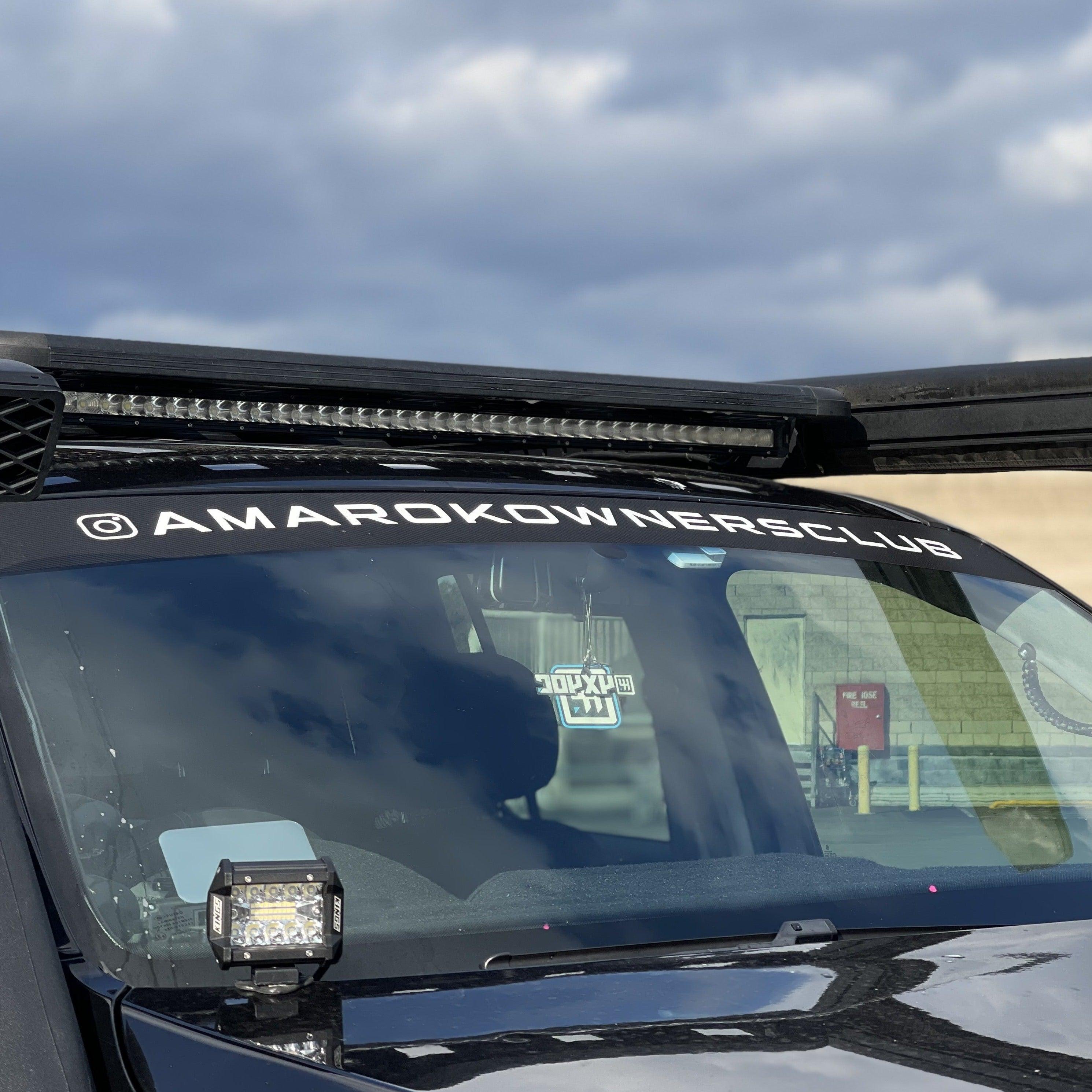 4X4OC™ - AOC Windscreen Banner | Amarok Owners Club - 4X4OC™ | 4x4 Offroad Centre