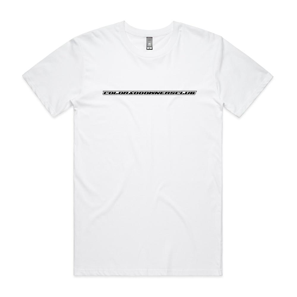 4X4OC™ - COLORADOOWNERSCLUB Race Tee (Center Chest Logo) - 4X4OC™ | 4x4 Offroad Centre