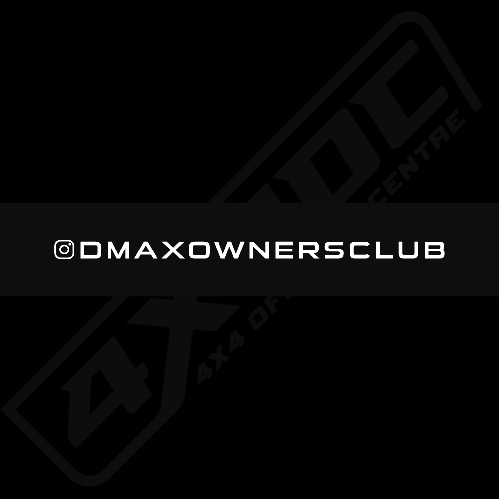 4X4OC™ - DOC Instagram Sticker | D - Max Owners Club - 4X4OC™ | 4x4 Offroad Centre