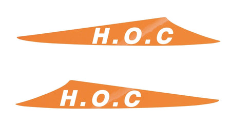 4X4OC™ - HOC Bonnet Scoop Stickers (3 FIN SCOOPS ONLY) | Hilux Owners Club - 4X4OC™ | 4x4 Offroad Centre