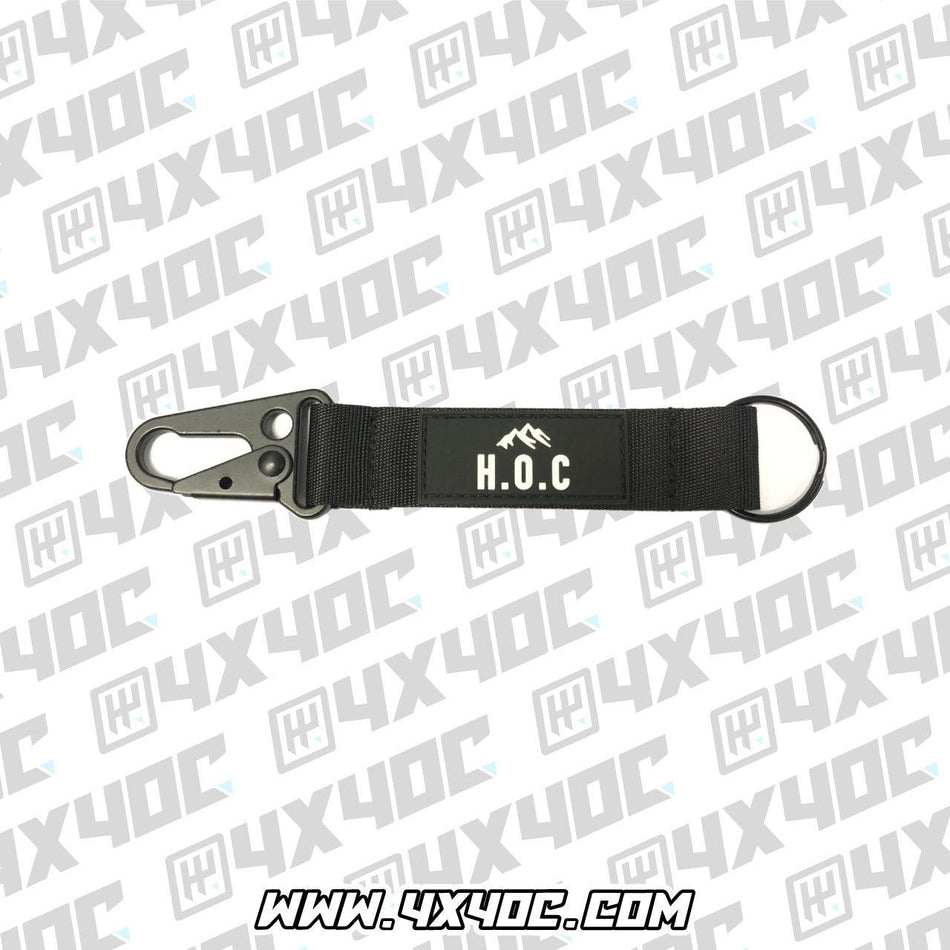 4X4OC™ - HOC Carabiner Key Strap | Hilux Owners Club - 4X4OC™ | 4x4 Offroad Centre