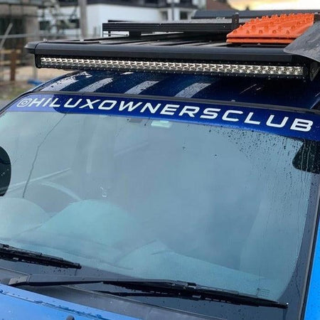 4X4OC™ - HOC Windscreen Banner (Gloss & Metallic Edition) | Hilux Owners Club - 4X4OC™ | 4x4 Offroad Centre