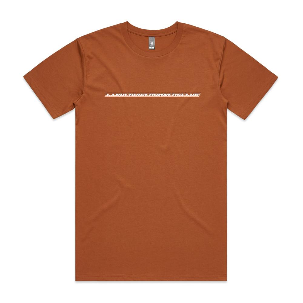 4X4OC™ - LANDCRUISEROWNERSCLUB Race Tee (Center Chest Logo) - 4X4OC™ | 4x4 Offroad Centre