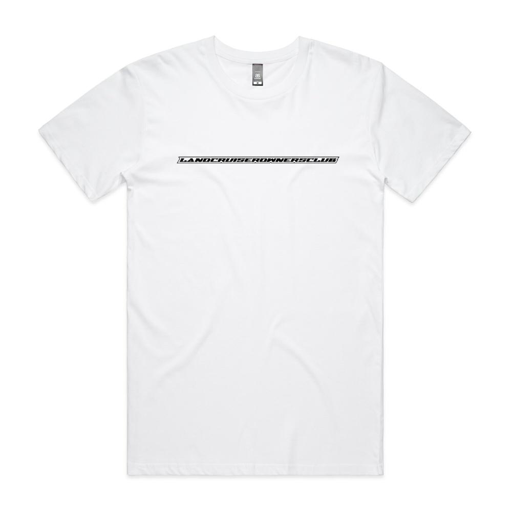 4X4OC™ - LANDCRUISEROWNERSCLUB Race Tee (Center Chest Logo) - 4X4OC™ | 4x4 Offroad Centre