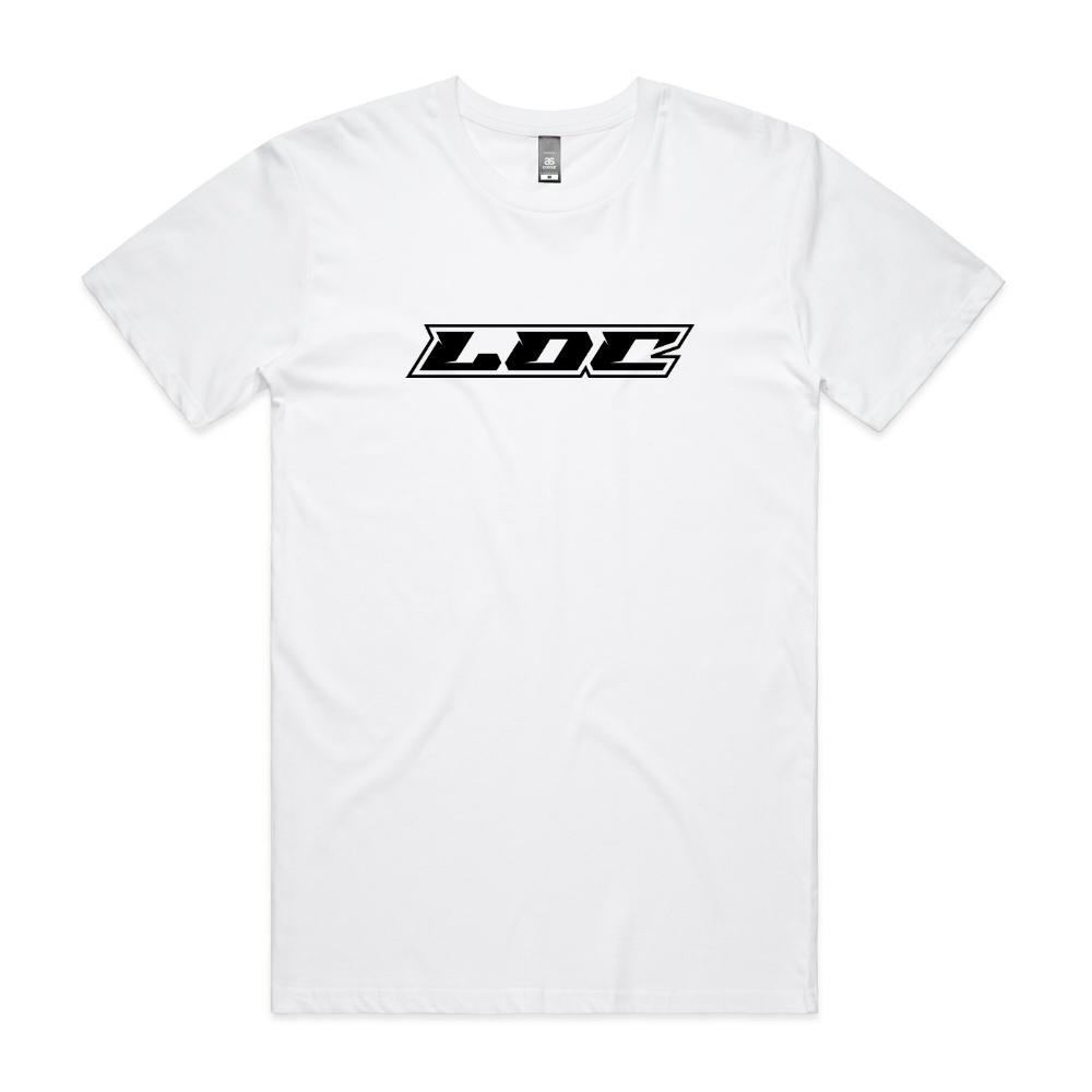 4X4OC™ - LOC Race Tee (Center Chest Logo) - 4X4OC™ | 4x4 Offroad Centre