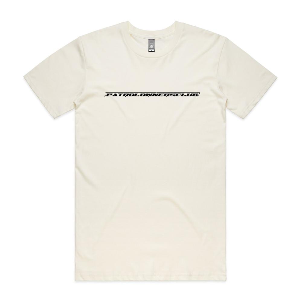 4X4OC™ - PATROLOWNERSCLUB Race Tee (Center Chest Logo) - 4X4OC™ | 4x4 Offroad Centre