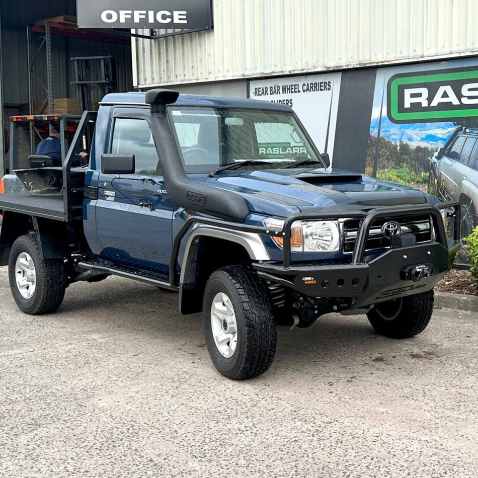 79 Series Single Cab Toyota Landcruiser Revolution Rock Sliders & Rails