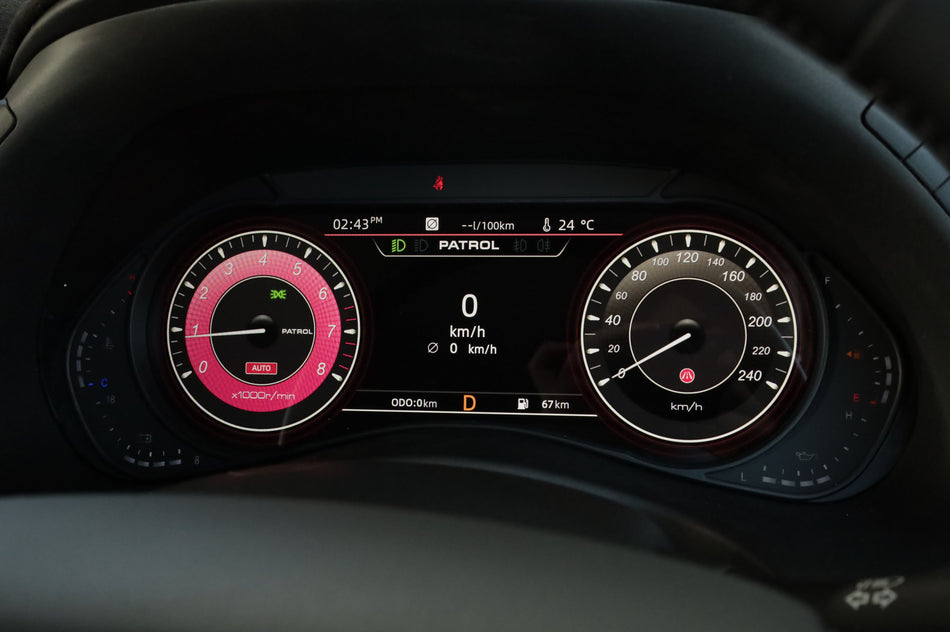 Digital Dash Cluster to suit Nissan Patrol Y62