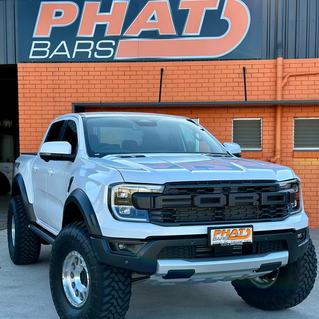 Phat Bars Next Gen Ford Ranger Raptor Angled Sliders 01