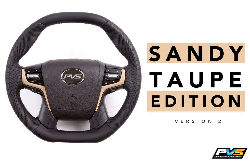 Sandy Taupe V2 2020 Edition Steering Wheel Kit suit Toyota LandCruiser 70 200