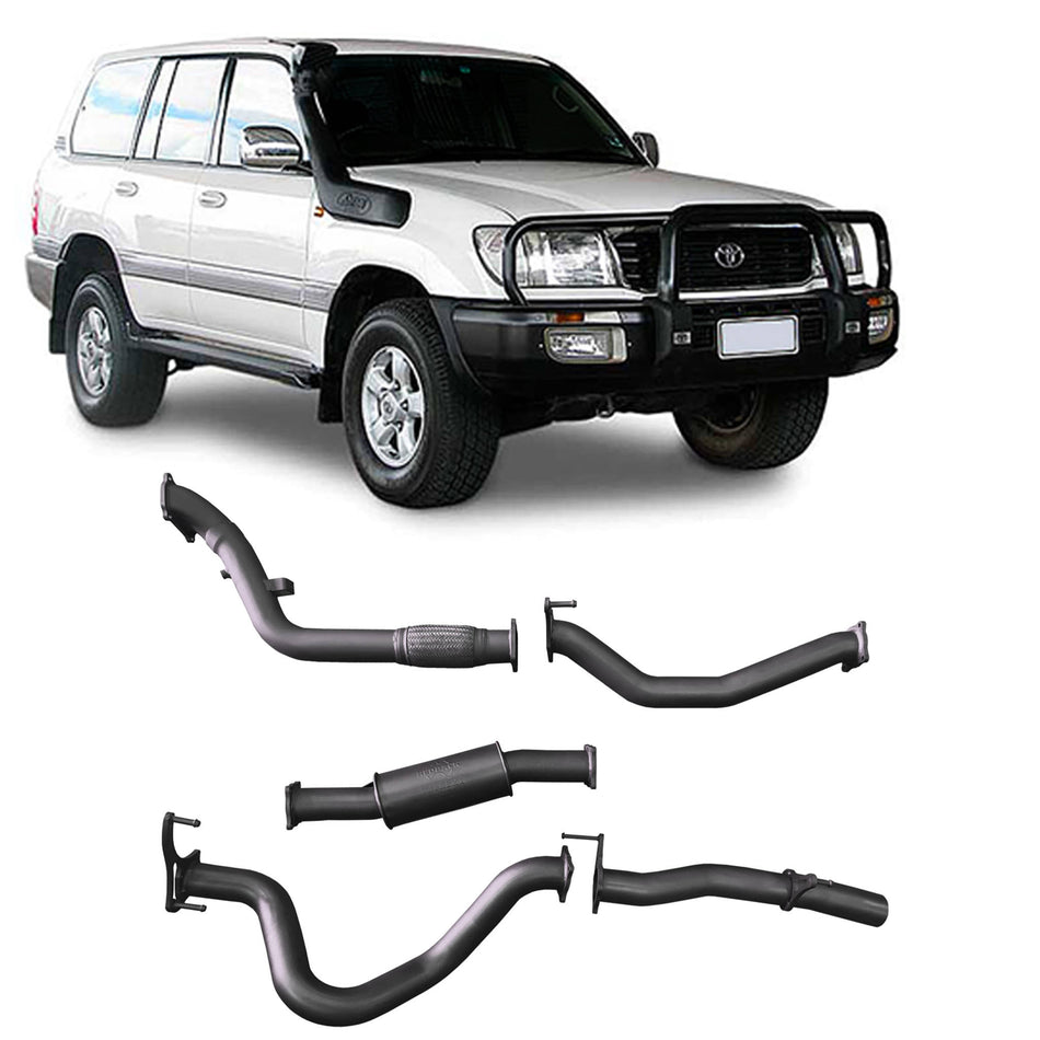 Redback Extreme Duty Exhaust for Toyota Landcruiser 100 Series 4.2L (10/2000 - 10/2007)