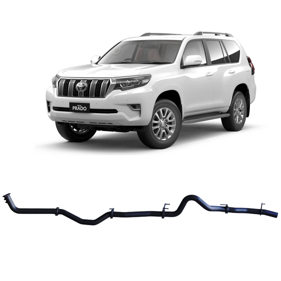 Redback Extreme Duty Exhaust for Toyota Prado 150 Series 2.8L (08/2015 - on)