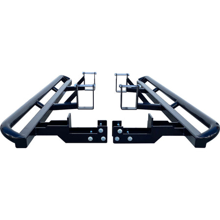 Toyota Hilux N70 angled sliders 3