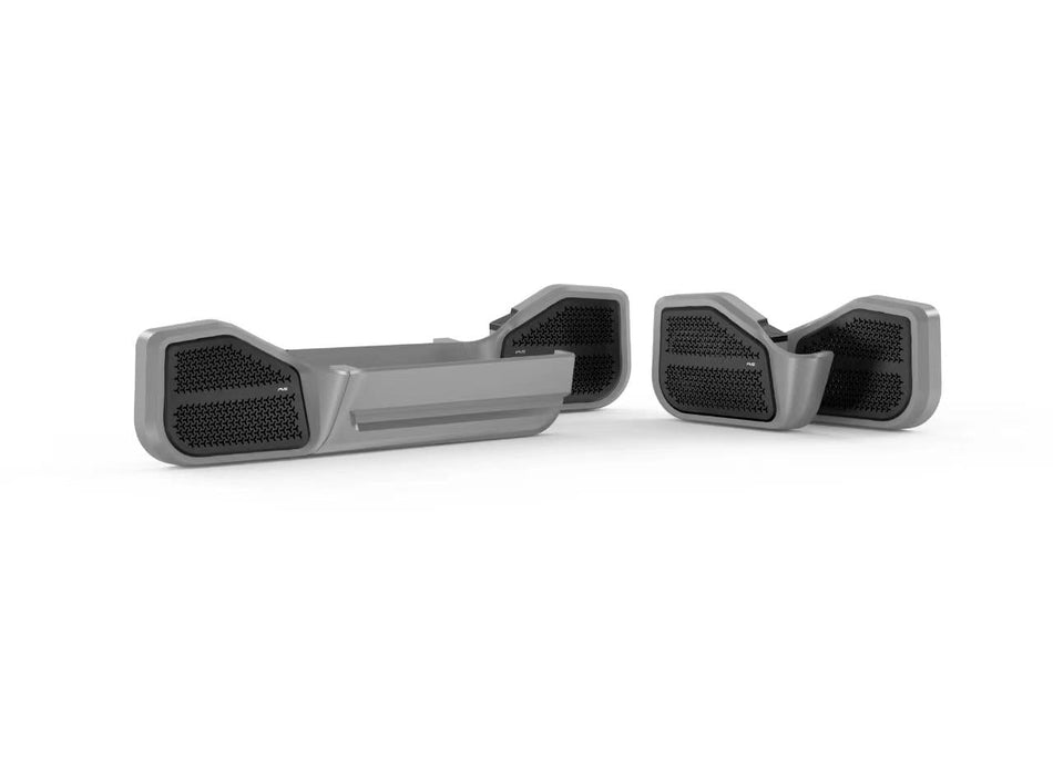 Front + Rear Speaker Door Pods with Pocket to suit Toyota LandCruiser 70 Series LandCruiser