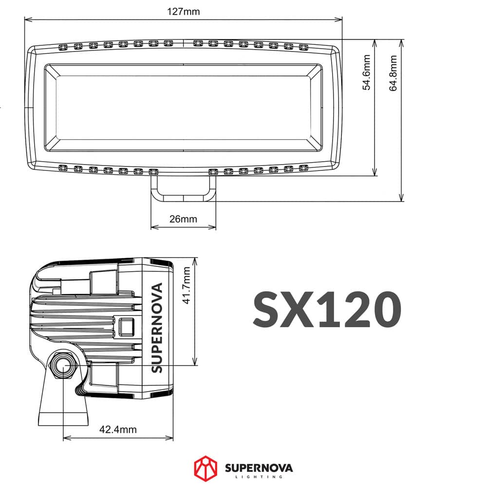 ALTIQ™ - CX4 SCENE - LED WORK LIGHT - ARCTIC EDITION - 4x4 Offroad Centre