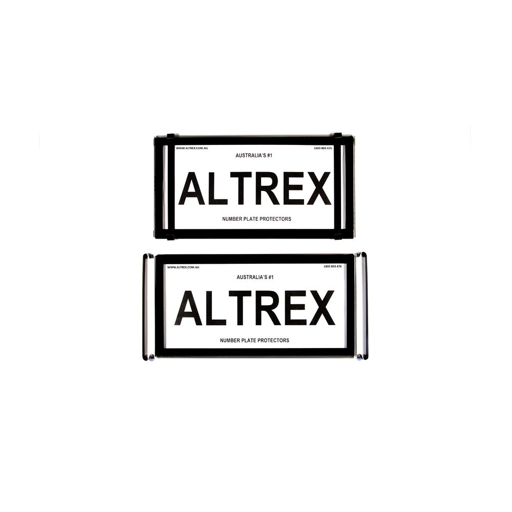 Altrex - BLACK BORDER JAPANESE STYLE WITHOUT LINES - 6JDMNL - 4X4OC™ | 4x4 Offroad Centre