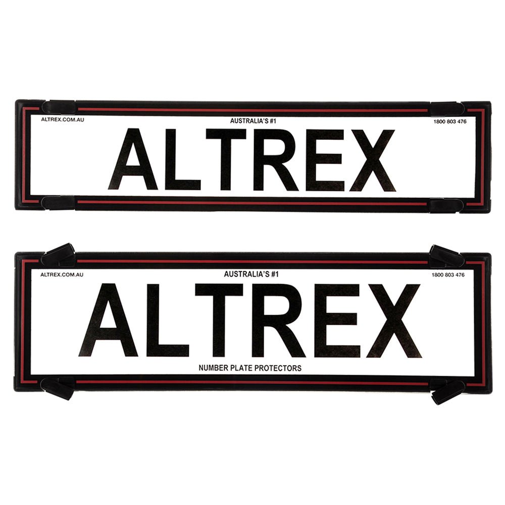 Altrex - BLACK BORDER WITH RED INSERT WITHOUT LINES - 6NLPR - 4X4OC™ | 4x4 Offroad Centre