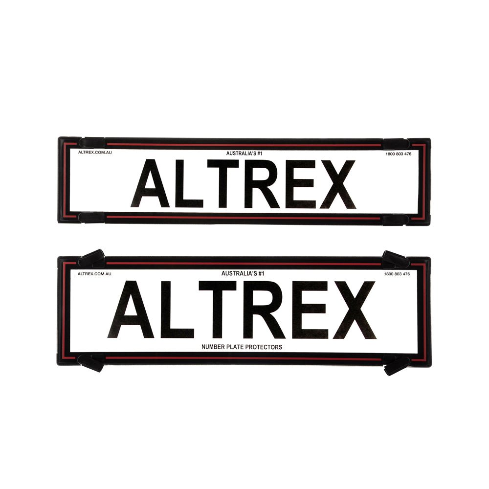 Altrex - BLACK BORDER WITH RED INSERT WITHOUT LINES - 6VSNLR - 4X4OC™ | 4x4 Offroad Centre