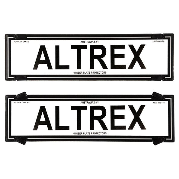 Altrex - BLACK BORDER WITH SILVER INSERT WITHOUT LINES - 6NLS - 4X4OC™ | 4x4 Offroad Centre