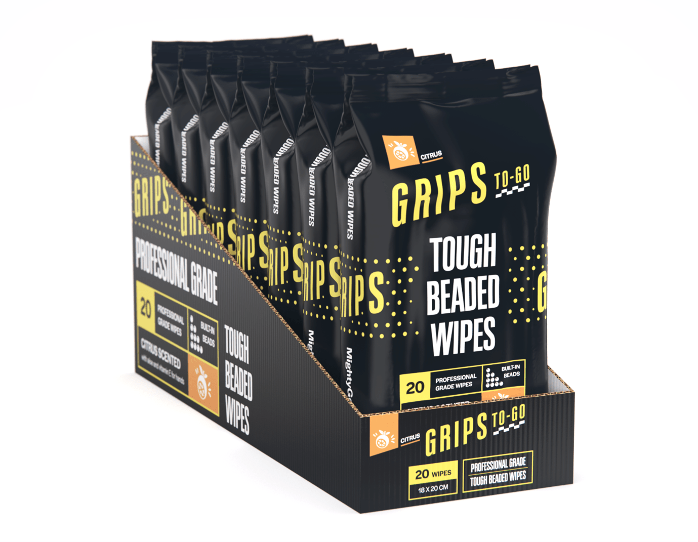 Altrex - Grips - to - go Wipes 20 - pack - 4X4OC™ | 4x4 Offroad Centre