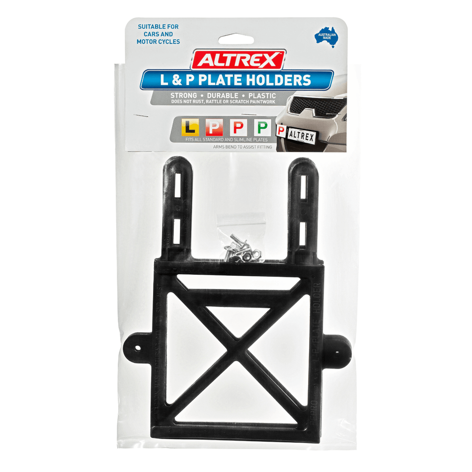 Altrex - L & P Plate Holder Black - 4X4OC™ | 4x4 Offroad Centre