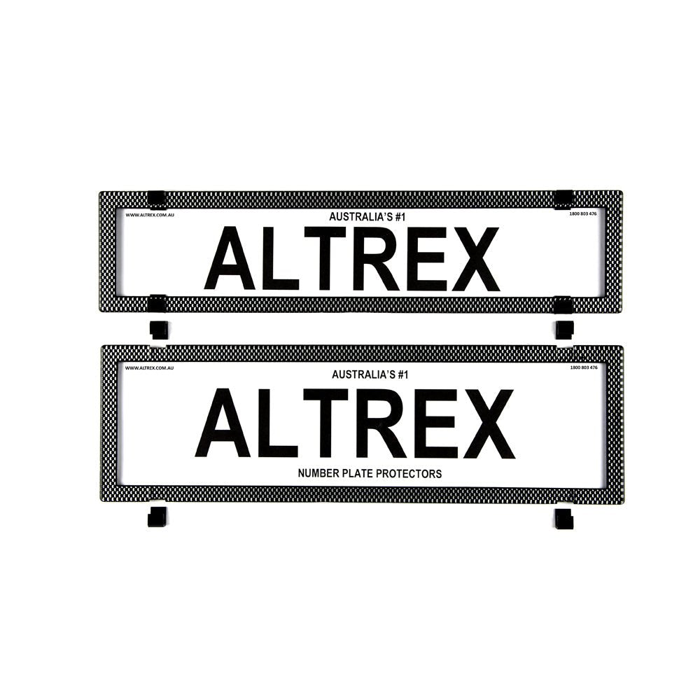 Altrex - SILVER CARBON FIBRE BORDER WITHOUT LINES - 6SESP - 4X4OC™ | 4x4 Offroad Centre