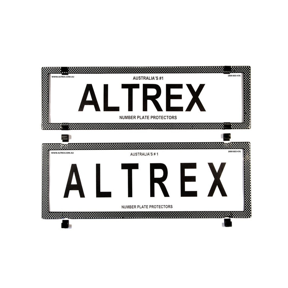 Altrex - SILVER CARBON FIBRE BORDER WITHOUT LINES - 6SESQ - 4X4OC™ | 4x4 Offroad Centre