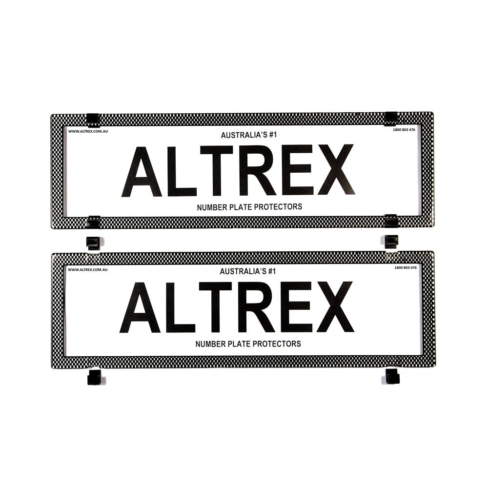 Altrex - SILVER CARBON FIBRE BORDER WITHOUT LINES - 6SESV - 4X4OC™ | 4x4 Offroad Centre