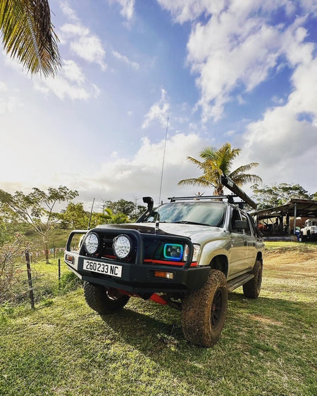 Bushdoof - 5X7" LED Colour Chasing Headlights - 4X4OC™ | 4x4 Offroad Centre