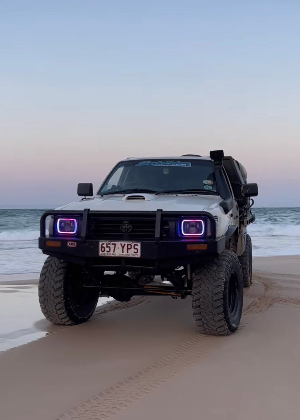 Bushdoof - 5X7" LED Colour Chasing Headlights - 4X4OC™ | 4x4 Offroad Centre