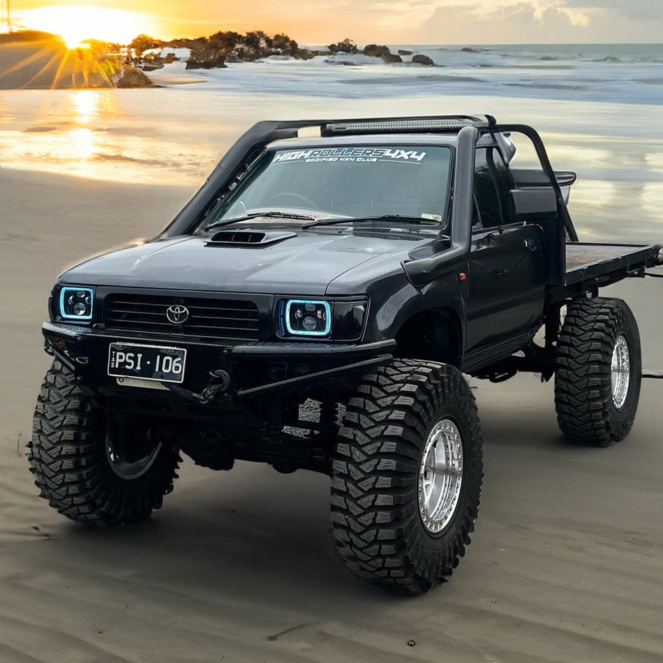 Bushdoof - 5X7" LED Colour Chasing Headlights - 4X4OC™ | 4x4 Offroad Centre