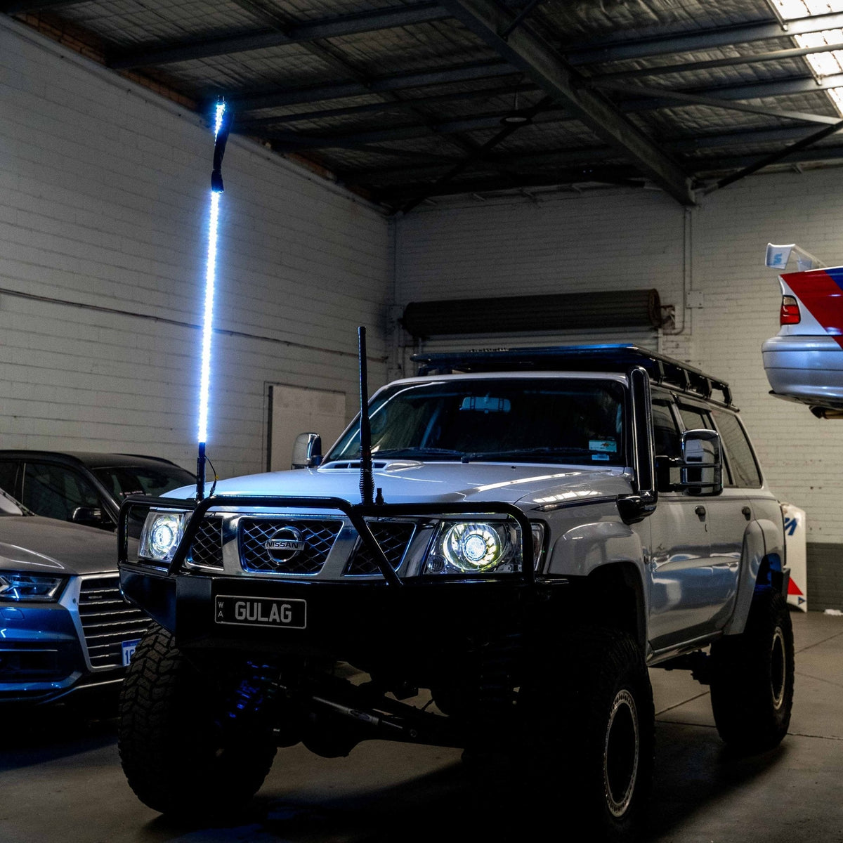 Bushdoof - 6ft LED Whip Lights - 4X4OC™ | 4x4 Offroad Centre