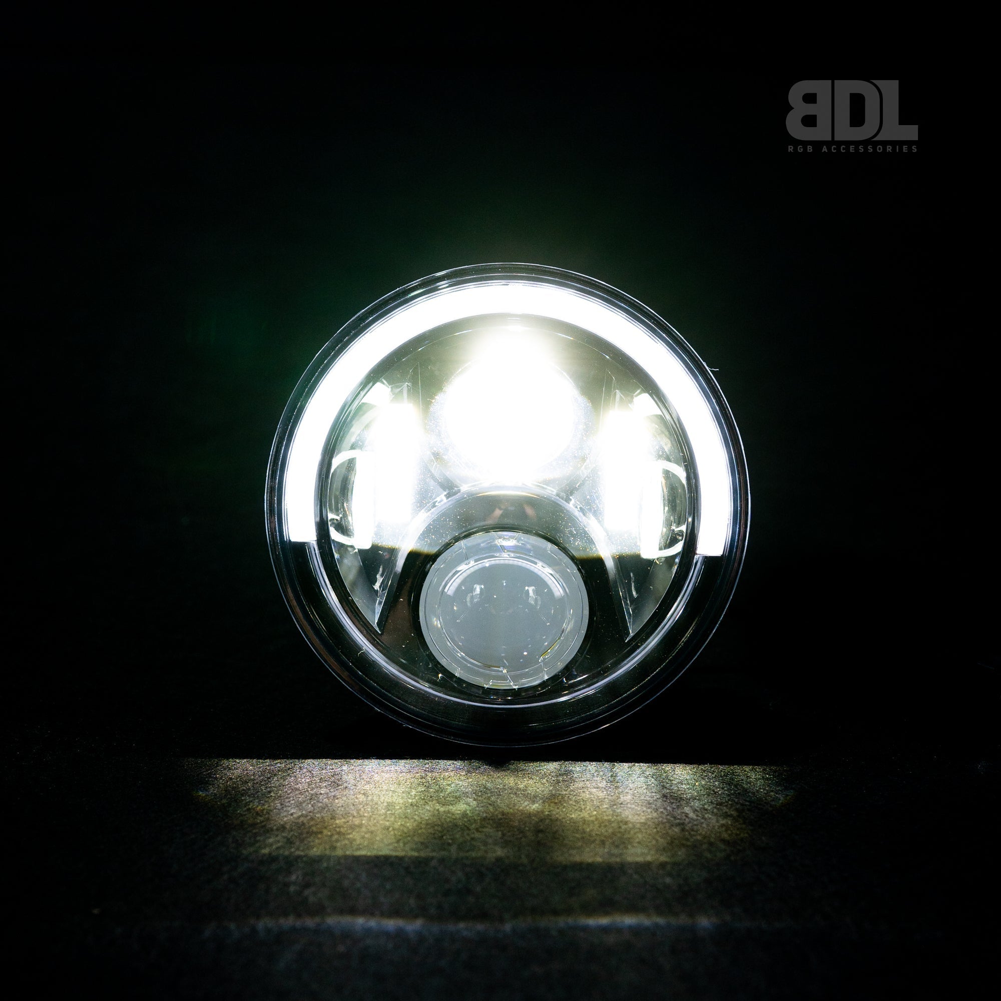 Bushdoof - 7" LED 'Eclipse' Headlights - 4X4OC™ | 4x4 Offroad Centre