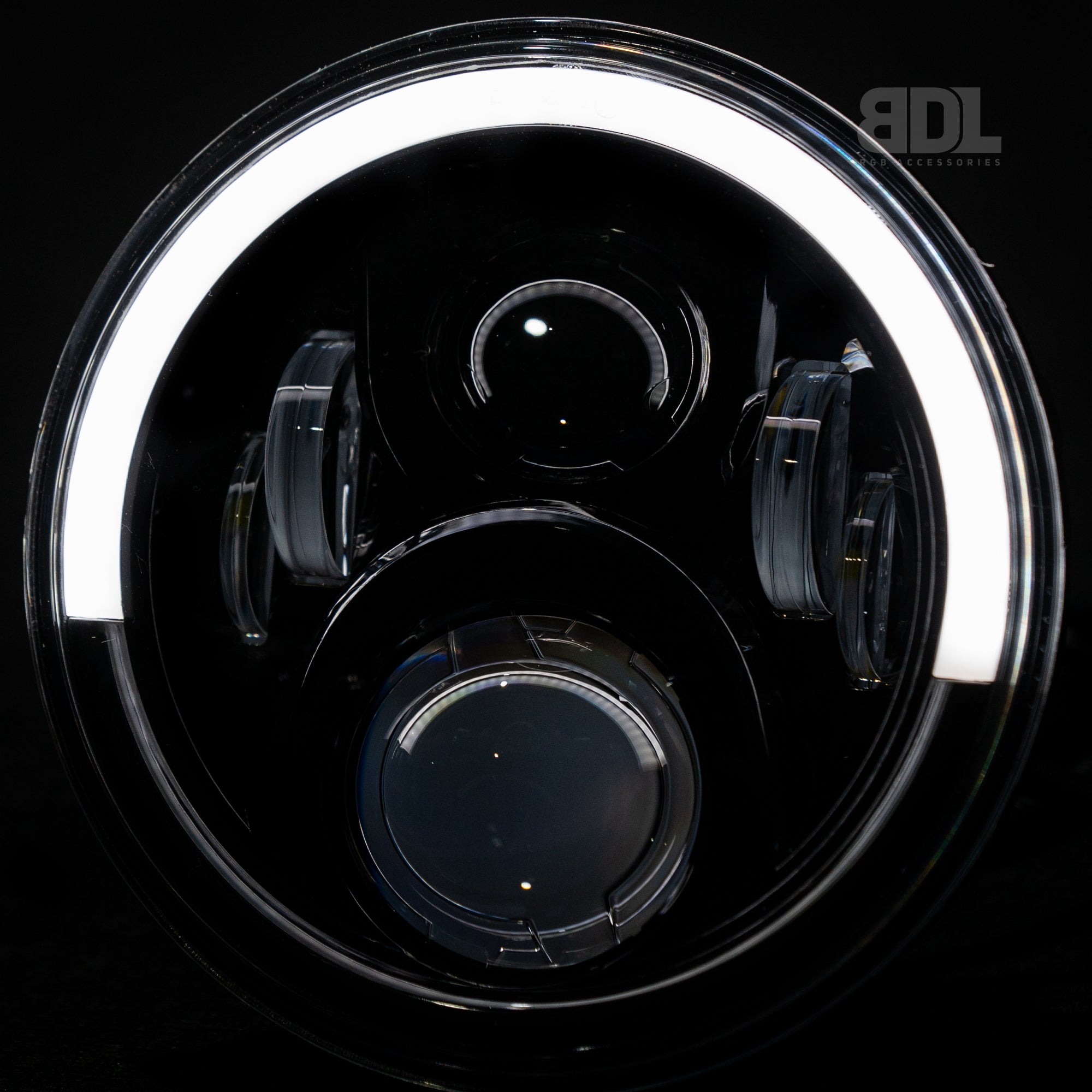 Bushdoof - 7" LED 'Eclipse' Headlights - 4X4OC™ | 4x4 Offroad Centre