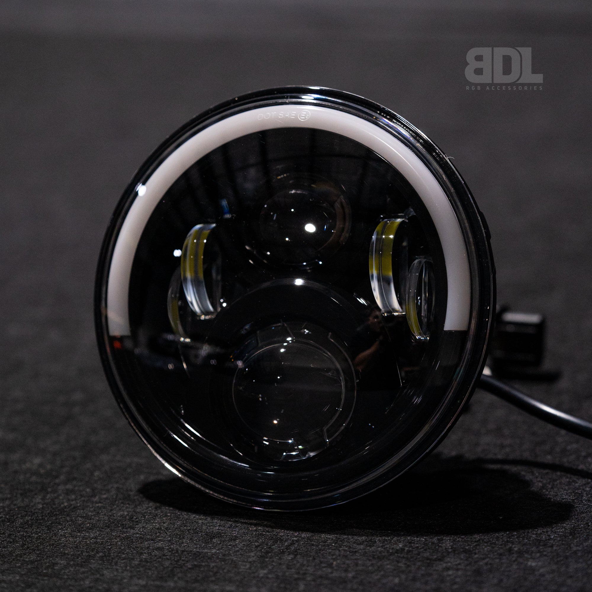 Bushdoof - 7" LED 'Eclipse' Headlights - 4X4OC™ | 4x4 Offroad Centre