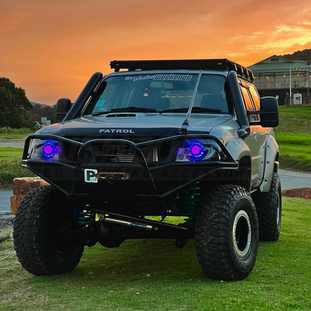 Bushdoof - Bi - LED 'Turbine' Headlight Retrofit DIY Kit - 4X4OC™ | 4x4 Offroad Centre