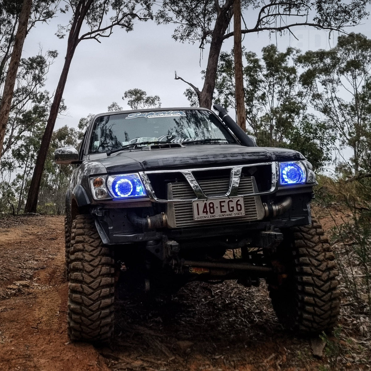 Bushdoof - Bi - Xenon 'Turbine' Headlight Retrofit DIY Kit - 4X4OC™ | 4x4 Offroad Centre