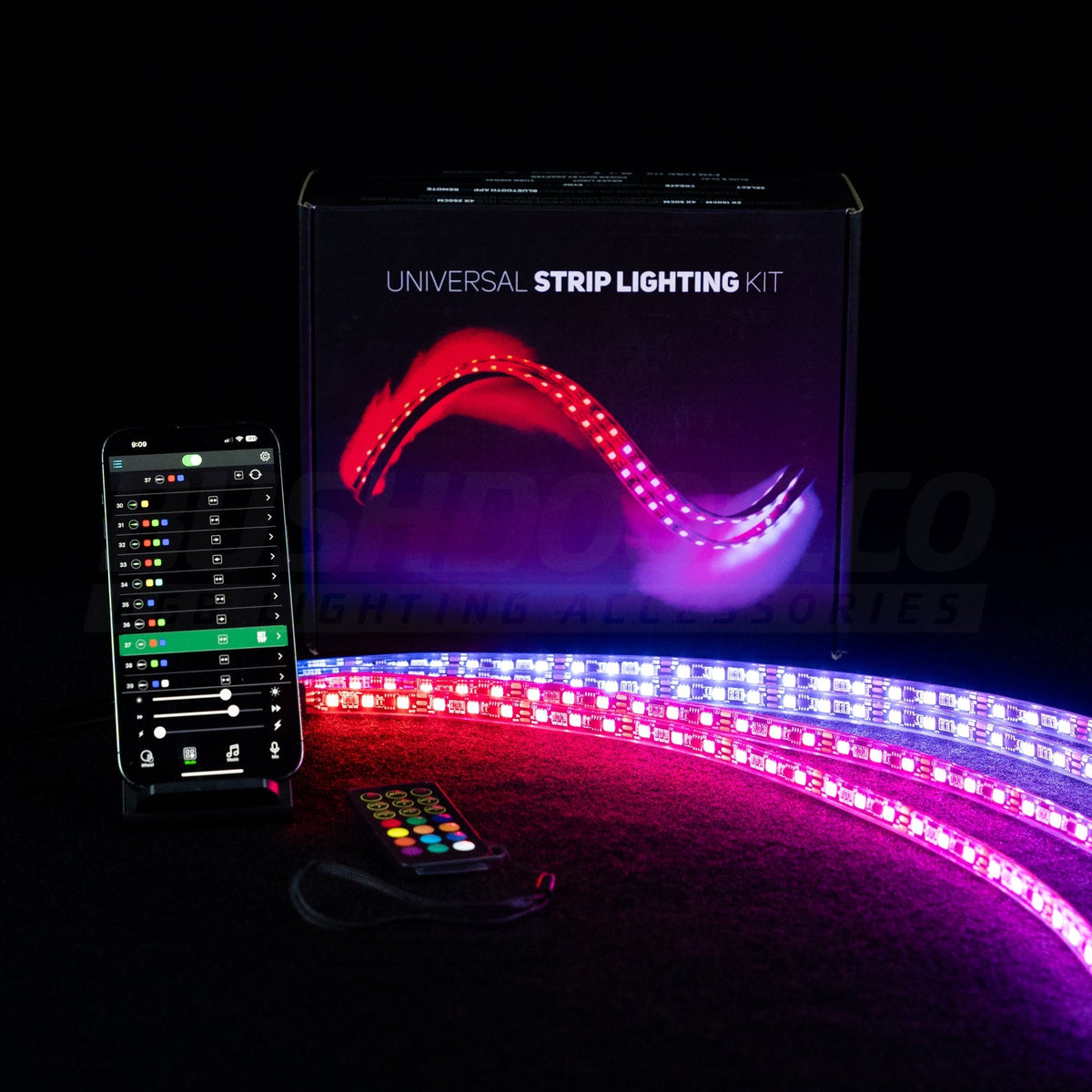 Bushdoof - Chasing RGB LED Strip Lighting Kit - 4X4OC™ | 4x4 Offroad Centre