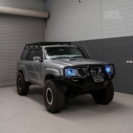 Bushdoof - Nissan Patrol S4 Bi - LED Projector Headlights - 4X4OC™ | 4x4 Offroad Centre