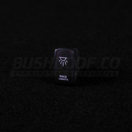 Bushdoof - Rock Light 5 Pin Rocker Switch - 4X4OC™ | 4x4 Offroad Centre