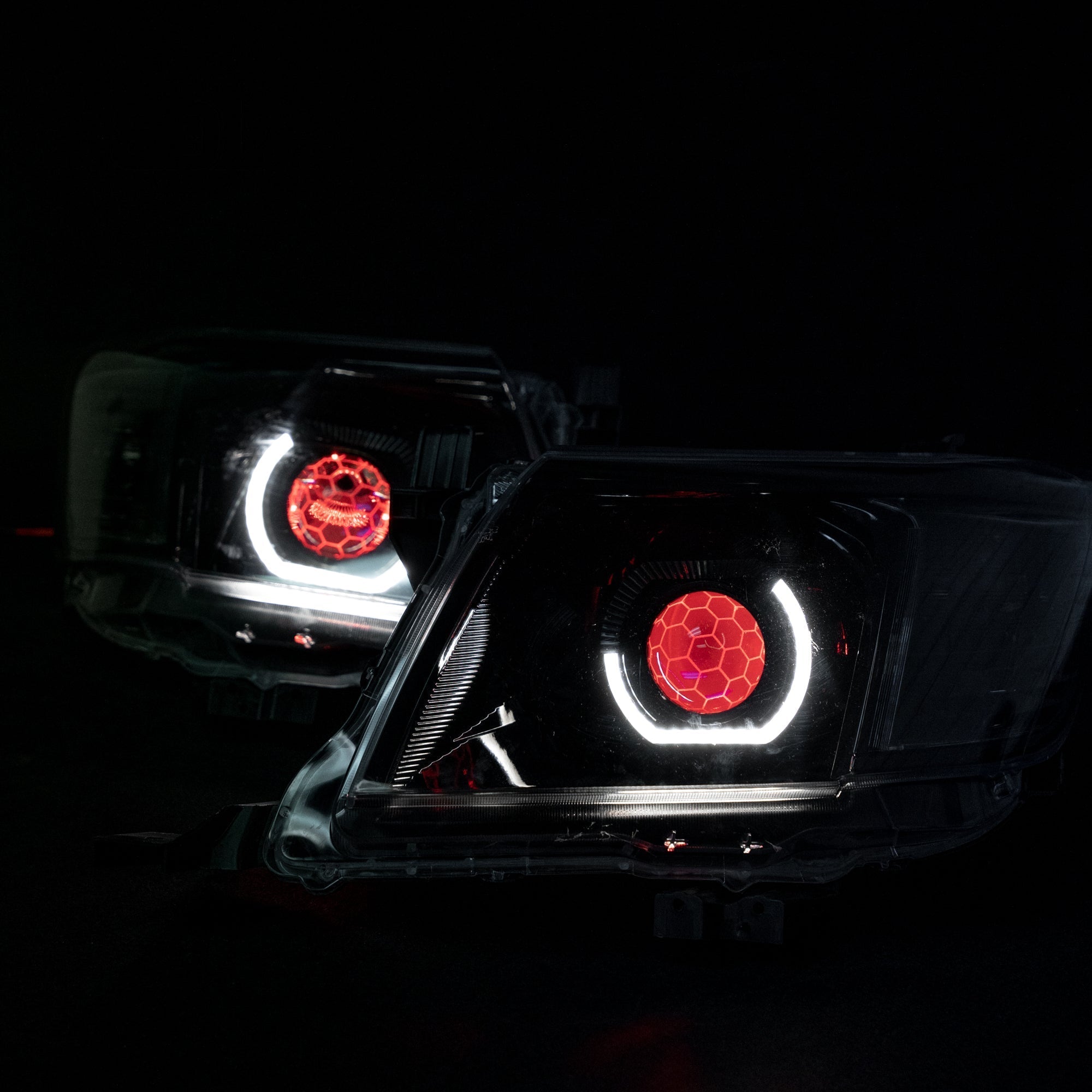 Bushdoof - Toyota Hilux N70 Bi - LED Projector Headlights - 4X4OC™ | 4x4 Offroad Centre