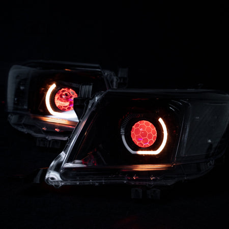 Bushdoof - Toyota Hilux N70 Bi - LED Projector Headlights - 4X4OC™ | 4x4 Offroad Centre