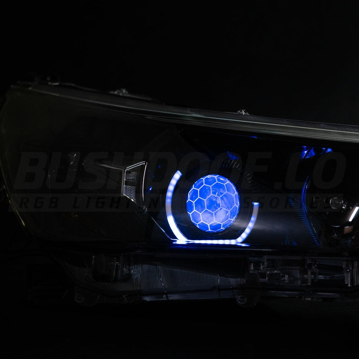 Bushdoof - Toyota Hilux N80 Bi - LED Projector Headlights - 4X4OC™ | 4x4 Offroad Centre